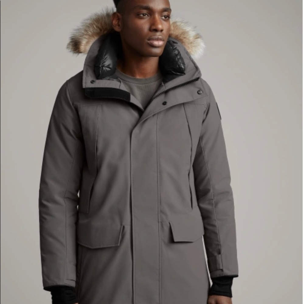 Sherridon Parka Black Label in Coastal Grey